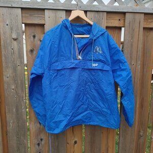 VINTAGE Windskin McDonalds Windbreaker Pullover Size Medium Men's